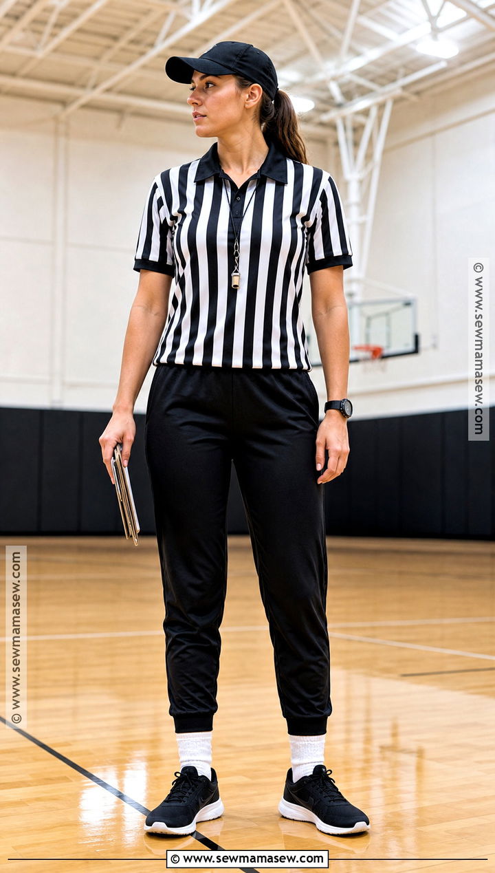 Black And White Referee Costume - 30 Black And White Halloween Costume Ideas