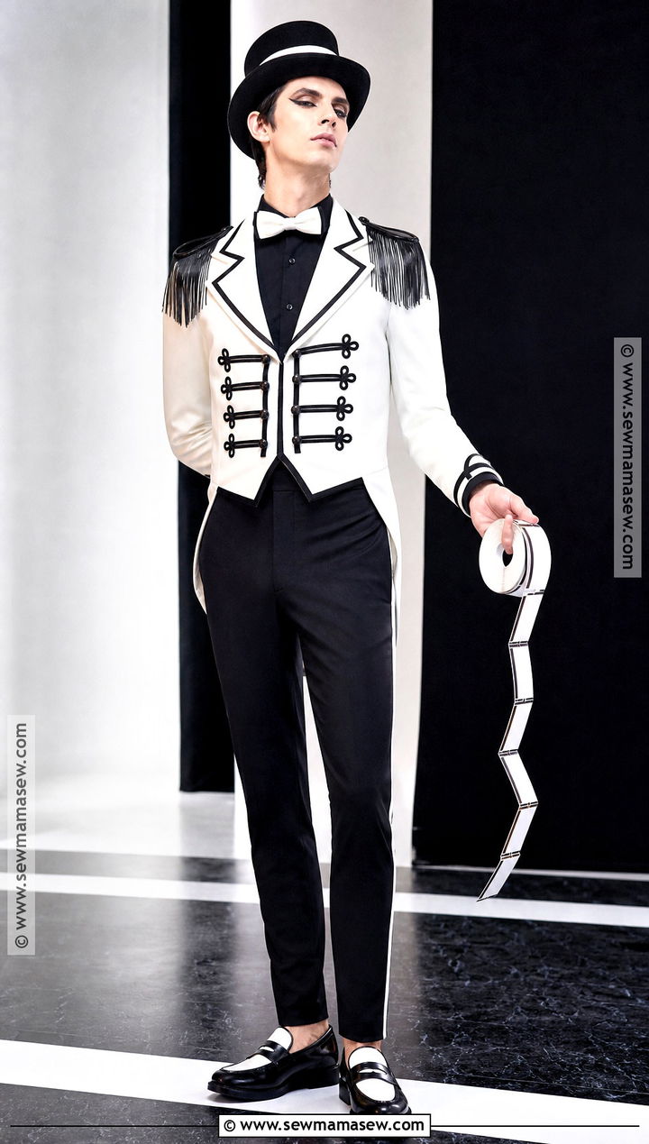 Black And White Ringmaster Costume - 30 circus ringmaster costume ideas