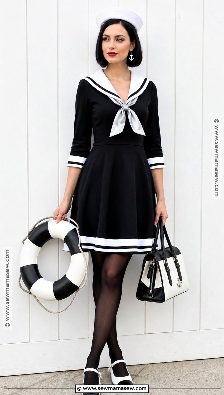 Black And White Sailor Costume - 40 sailor costume ideas for women