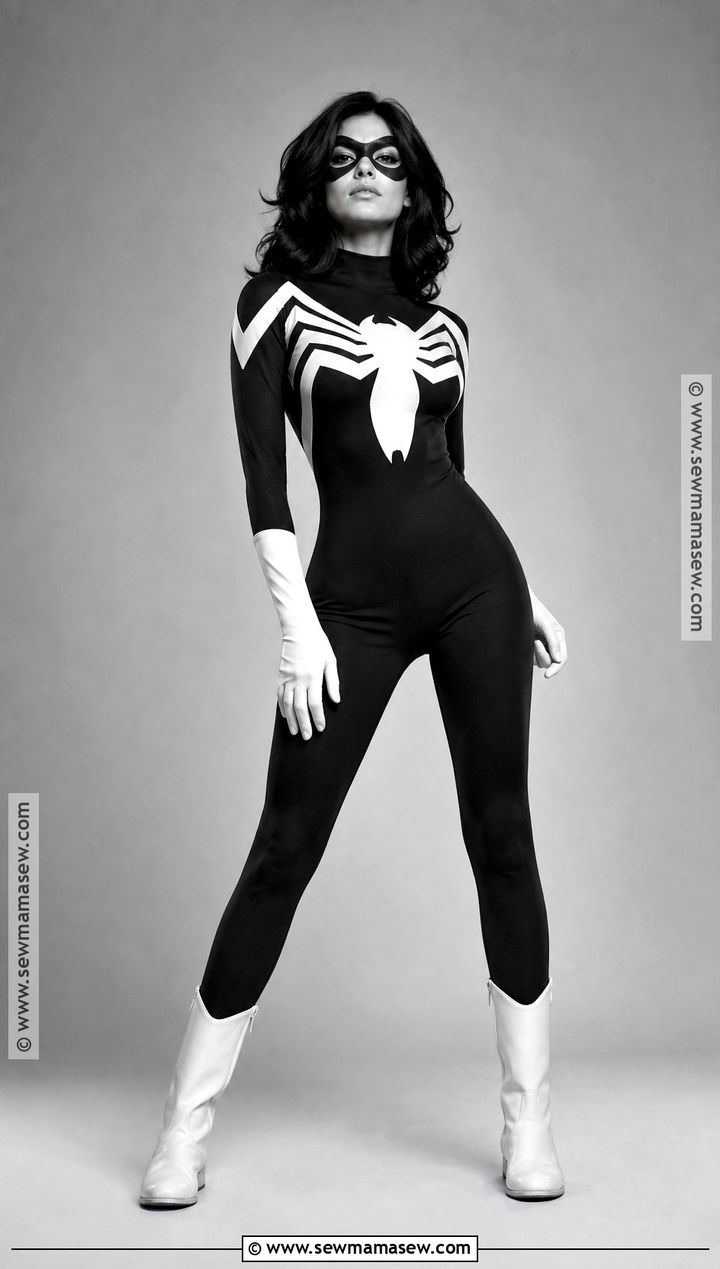 Black And White Spider Woman Costume - 35 spider man costume ideas for women