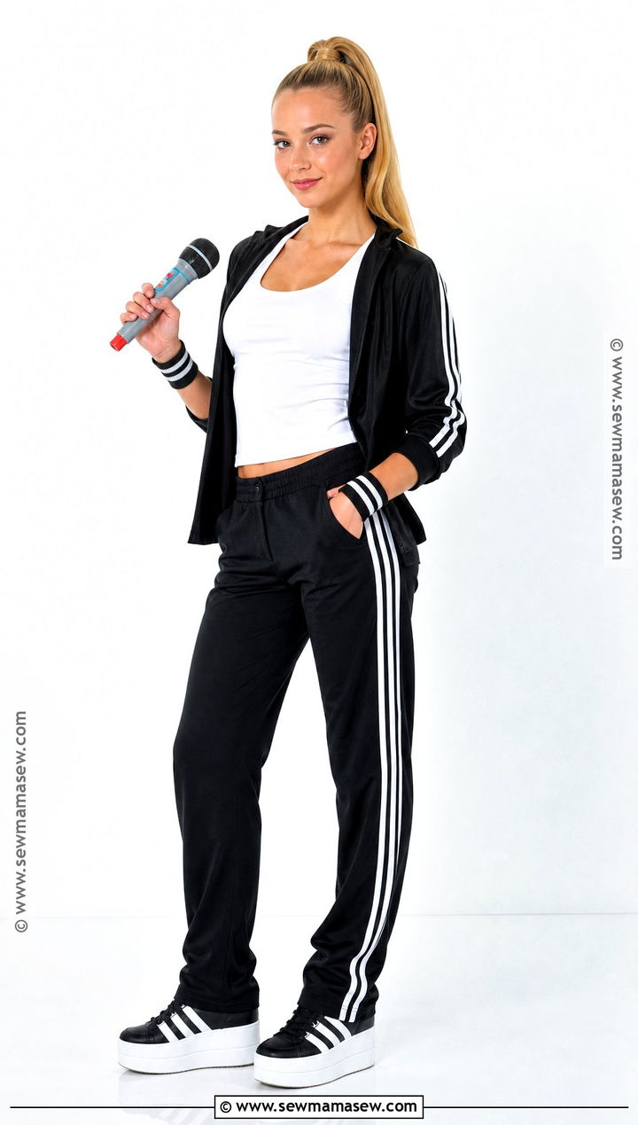 Black And White Sporty Spice Costume - 30 Sporty Spice Costume Ideas