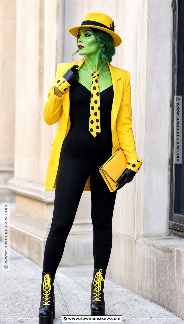 Black And Yellow The Mask Costume - 30 The Mask Costume Ideas for Women