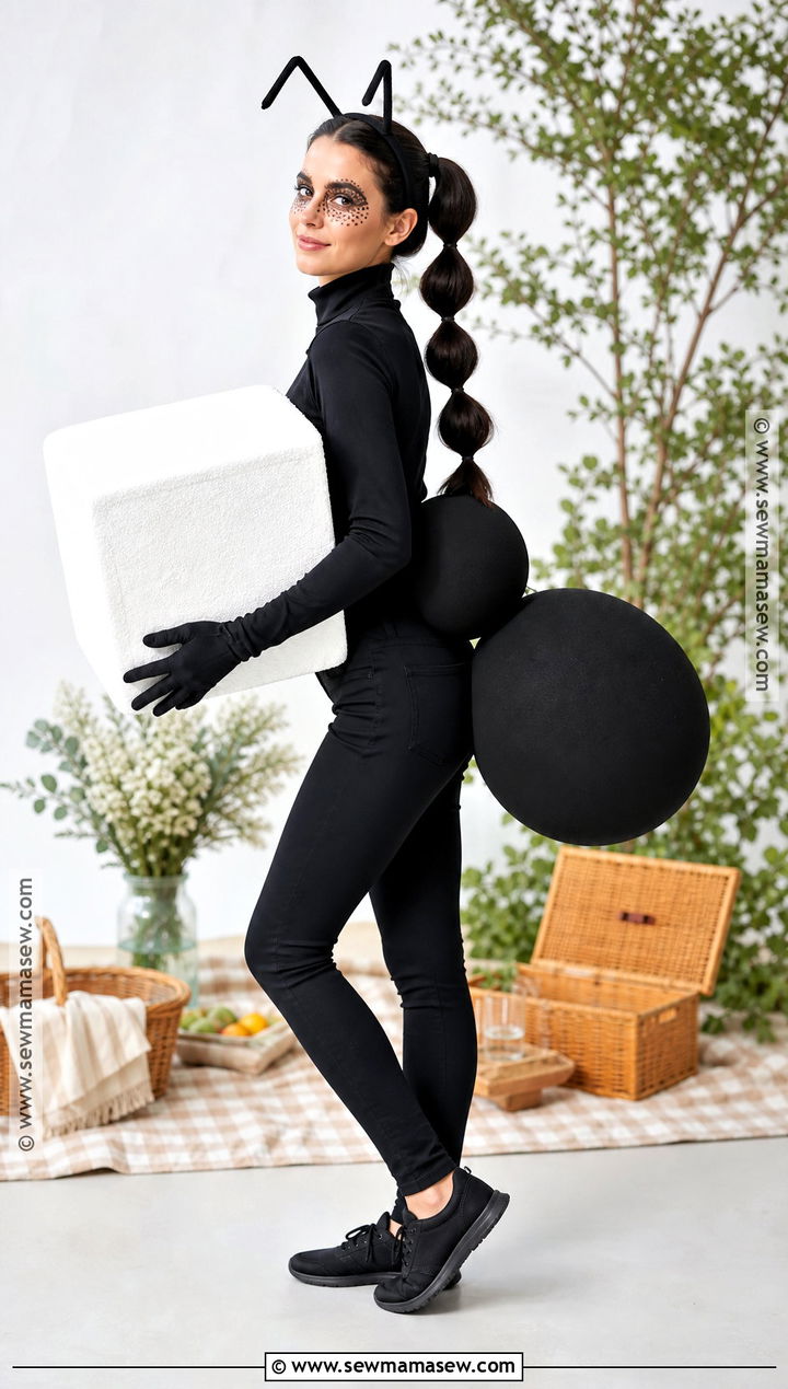 Black Ant Costume - 35 bug halloween costume ideas