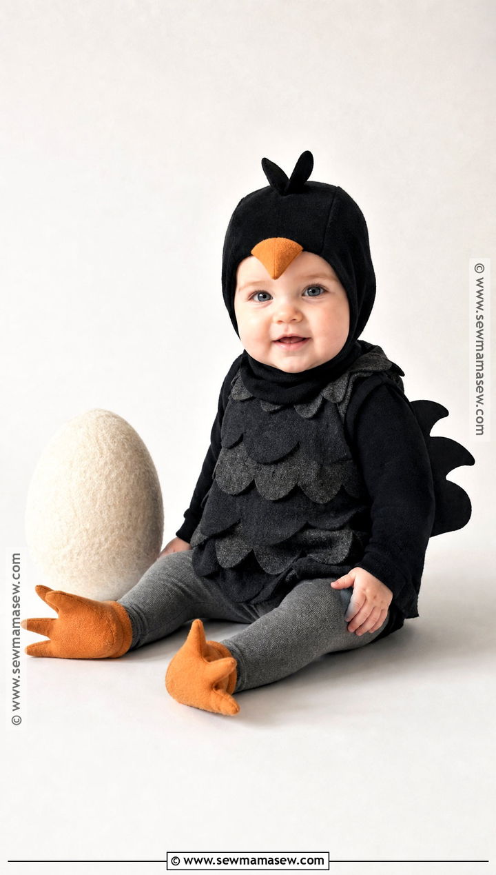 Black Baby Chicken Costume - 30 baby chicken costume ideas