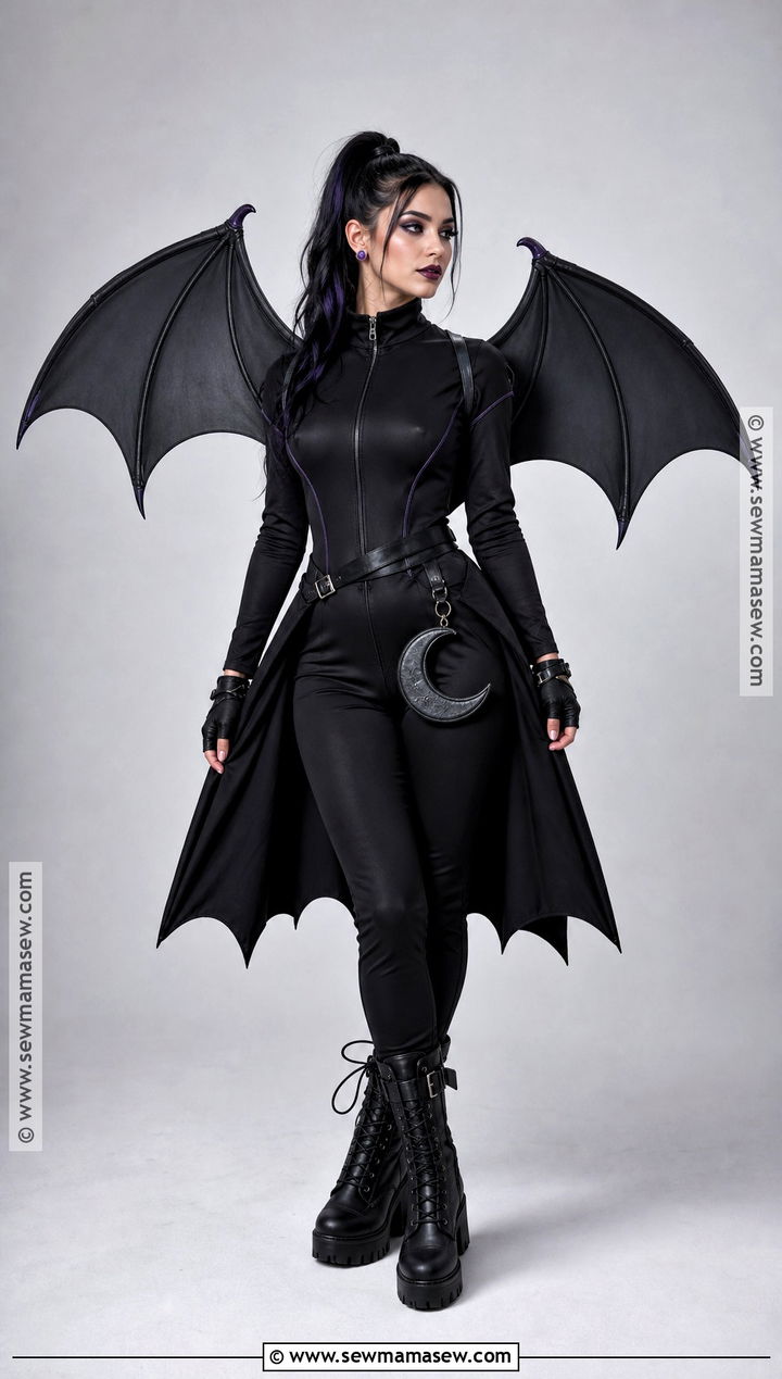 Black Bat Wings Cosplay - 30 Cosplay Wings Ideas