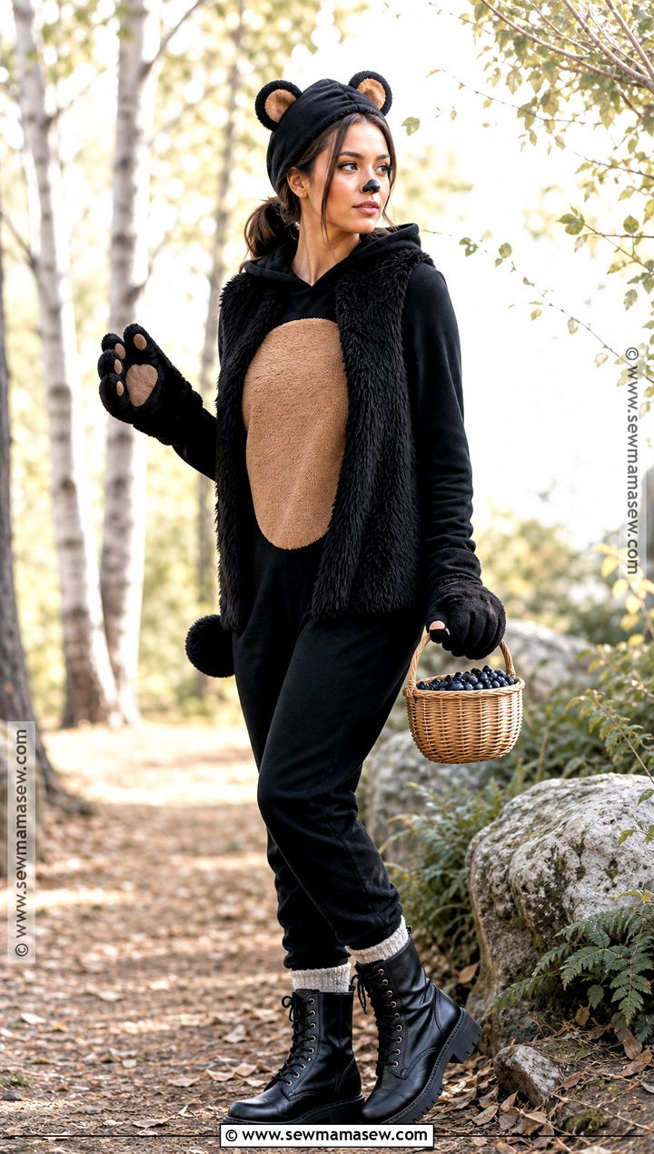 Black Bear Costume - 30 Bear Costume Ideas for Women