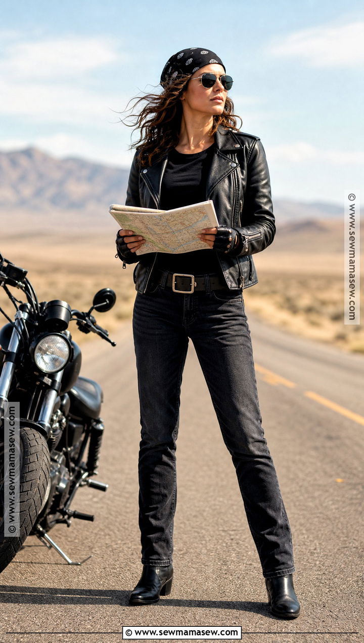 Black Biker Costume - 35 black costume ideas