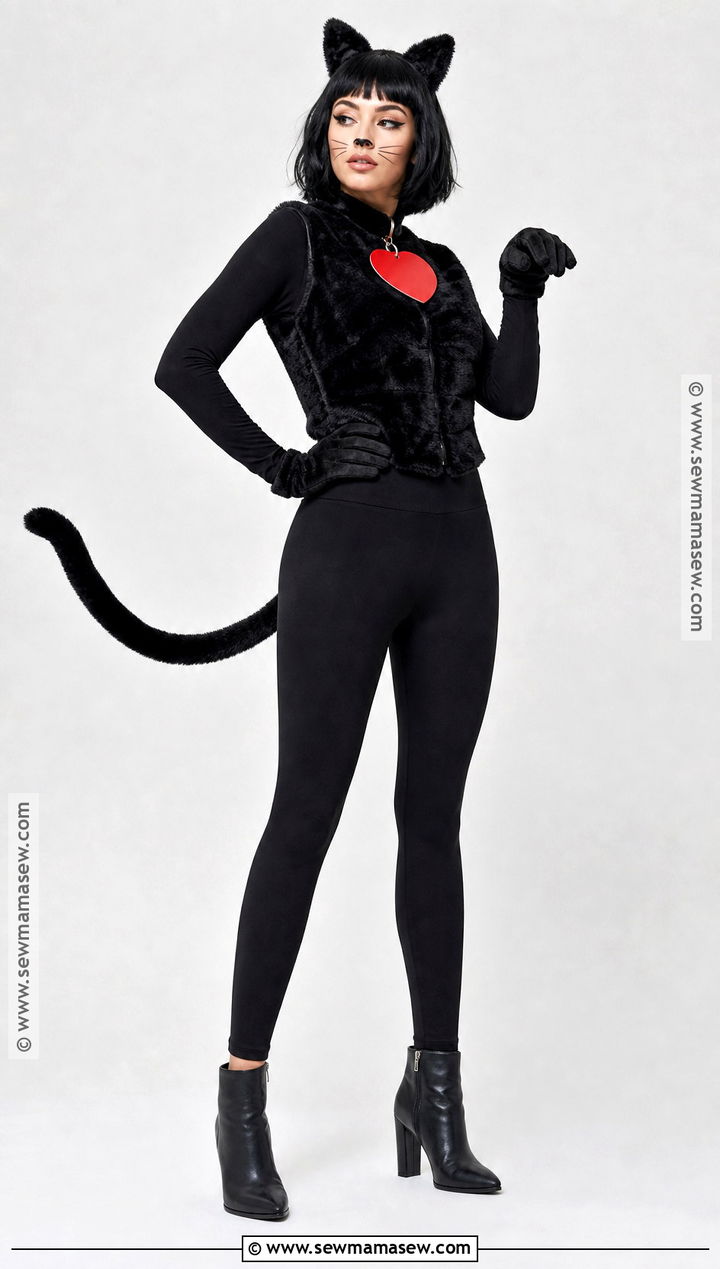 Black Cat Beanie Baby Costume - 40 beanie baby costume ideas