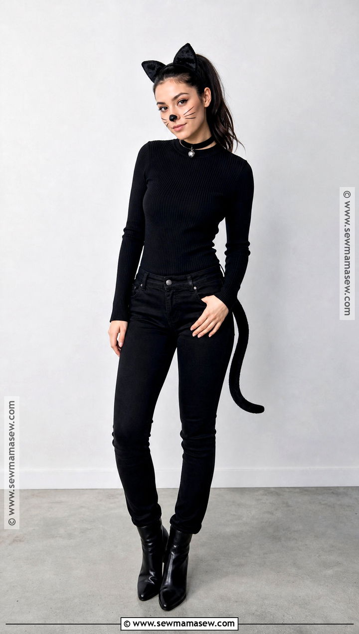 Black Cat Costume - 40 simple costumes