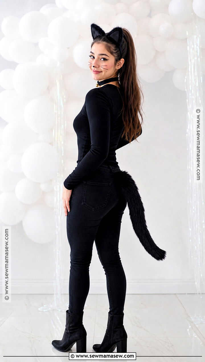 Black Cat Costume for Women - 30 female costumes