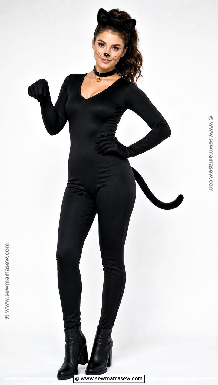 Black Cat Costume - 30 dress up party ideas