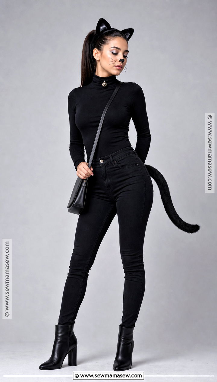 Black Cat Halloween Costume - 40 costumes halloween