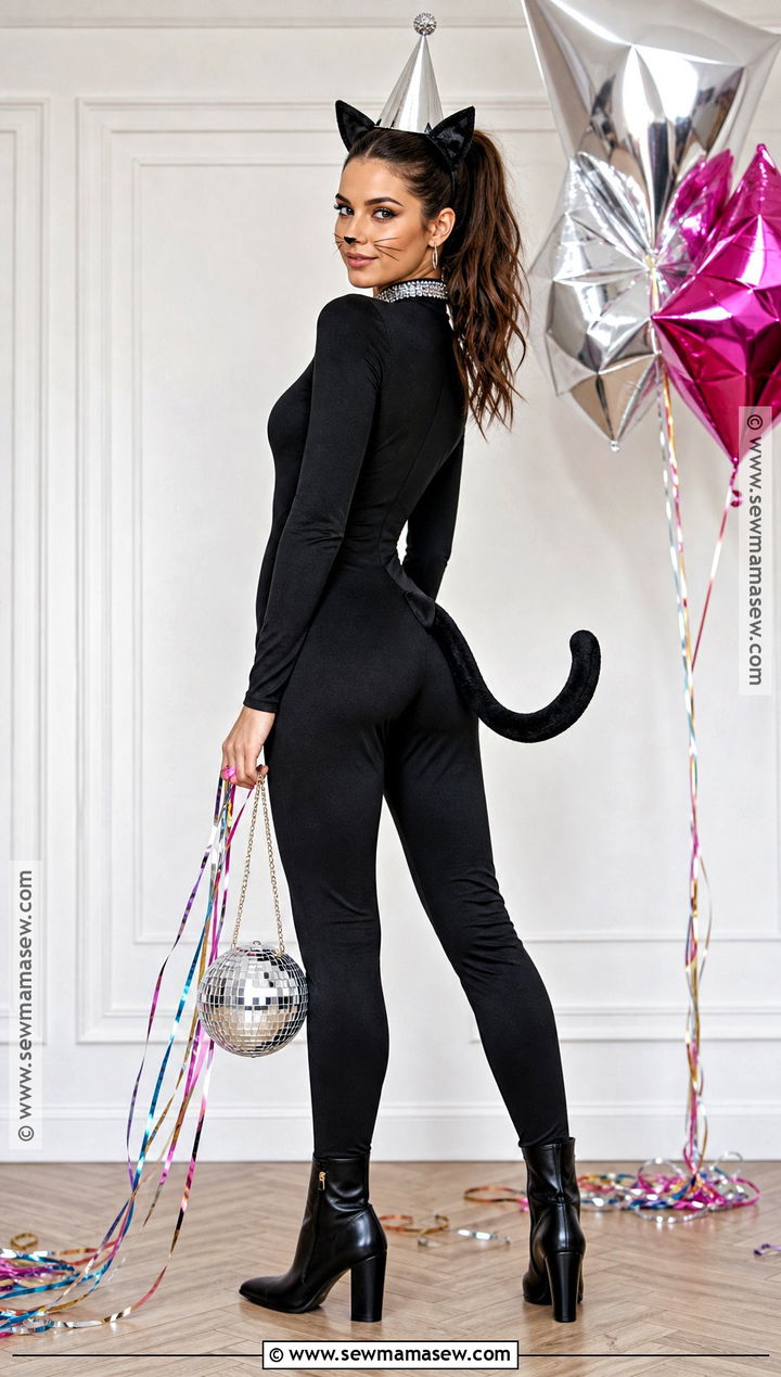 Black Cat Party Animal Costume - 45 party animal costume ideas