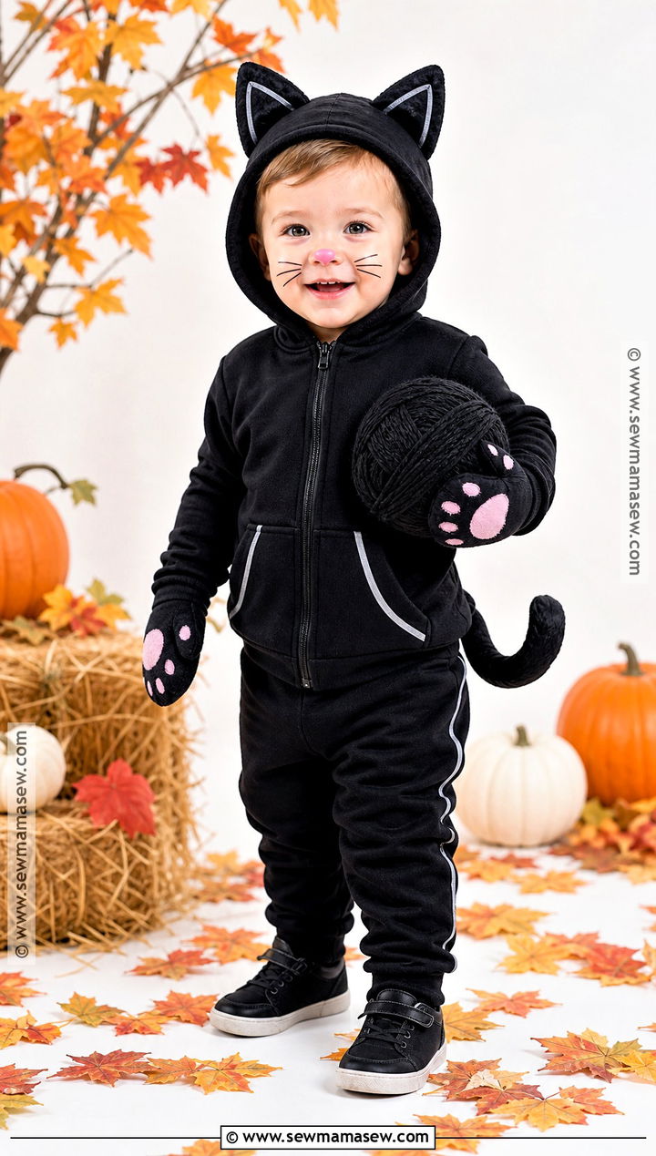 Black Cat Toddler Boy Halloween Costume - 30 toddler boy halloween costume ideas