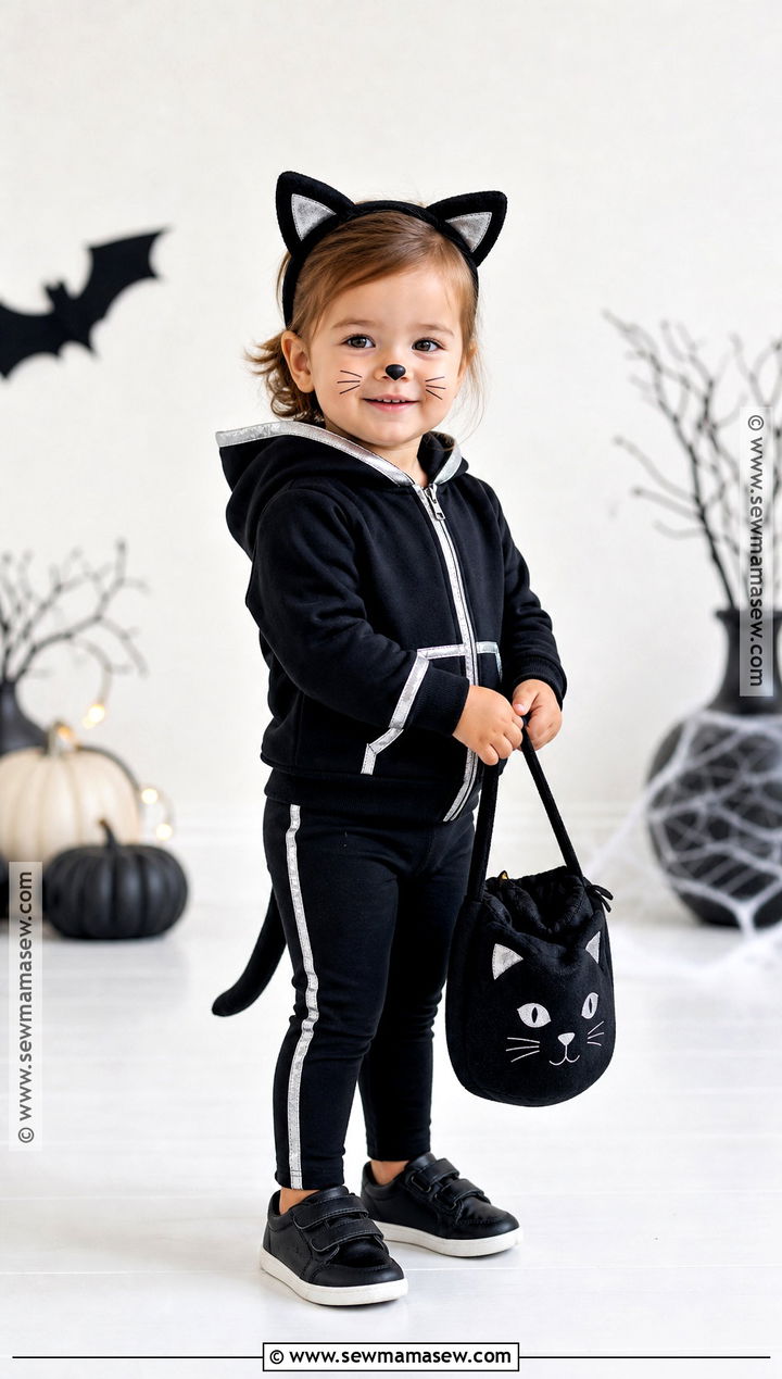 Black Cat Toddler Halloween Costume - 45 toddler halloween costumes