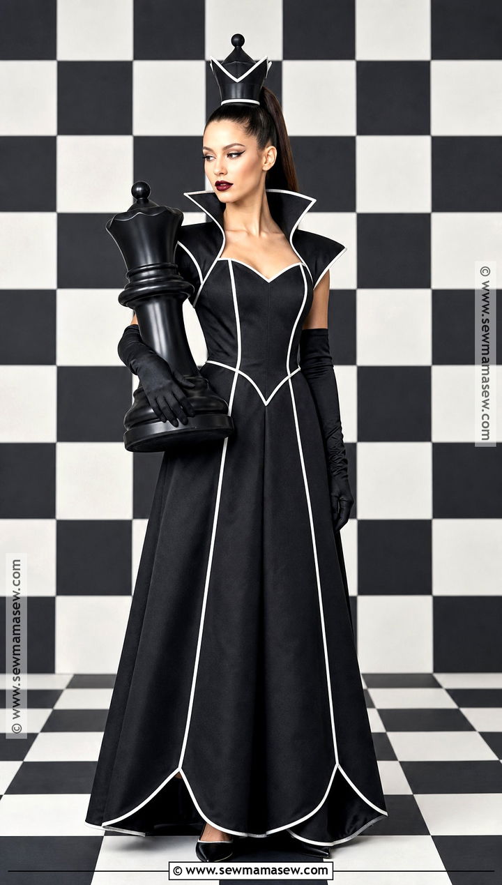 Black Chess Queen Costume - 45 nun costume ideas