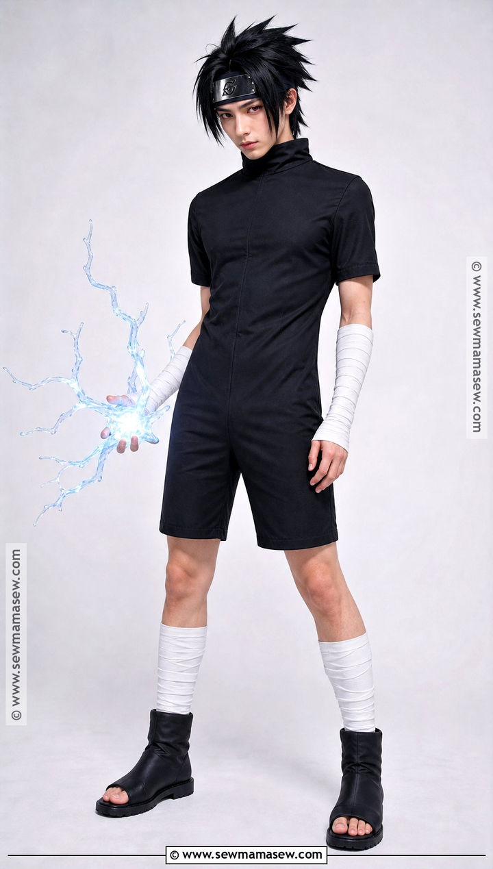 Black Chunin Exam Sasuke Costume - 30 sasuke costume ideas