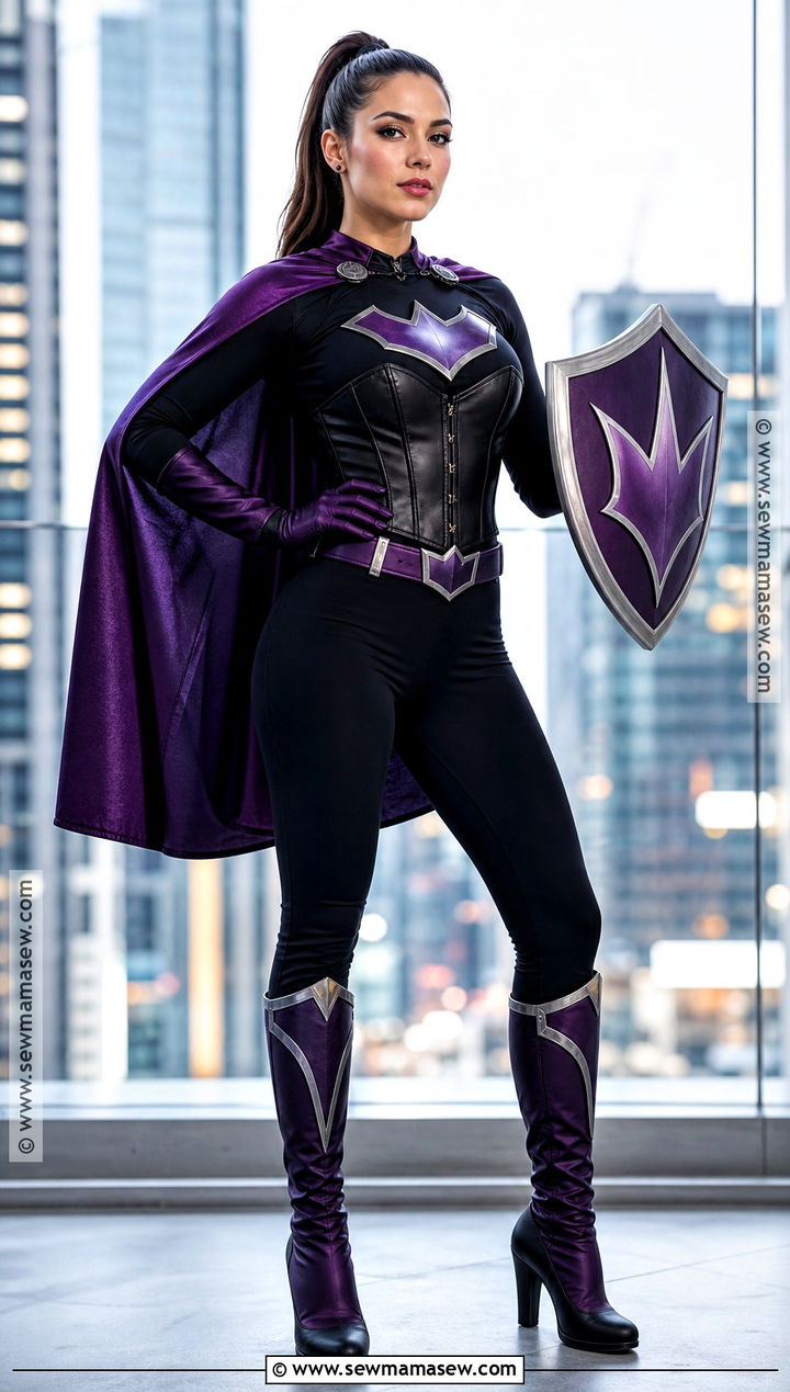 Black Corset Superhero Costume - 40 black corset halloween costume ideas