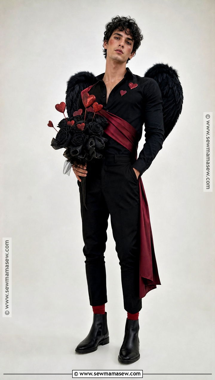 Black Cupid Costume - 30 Cupid Costume Ideas for Men