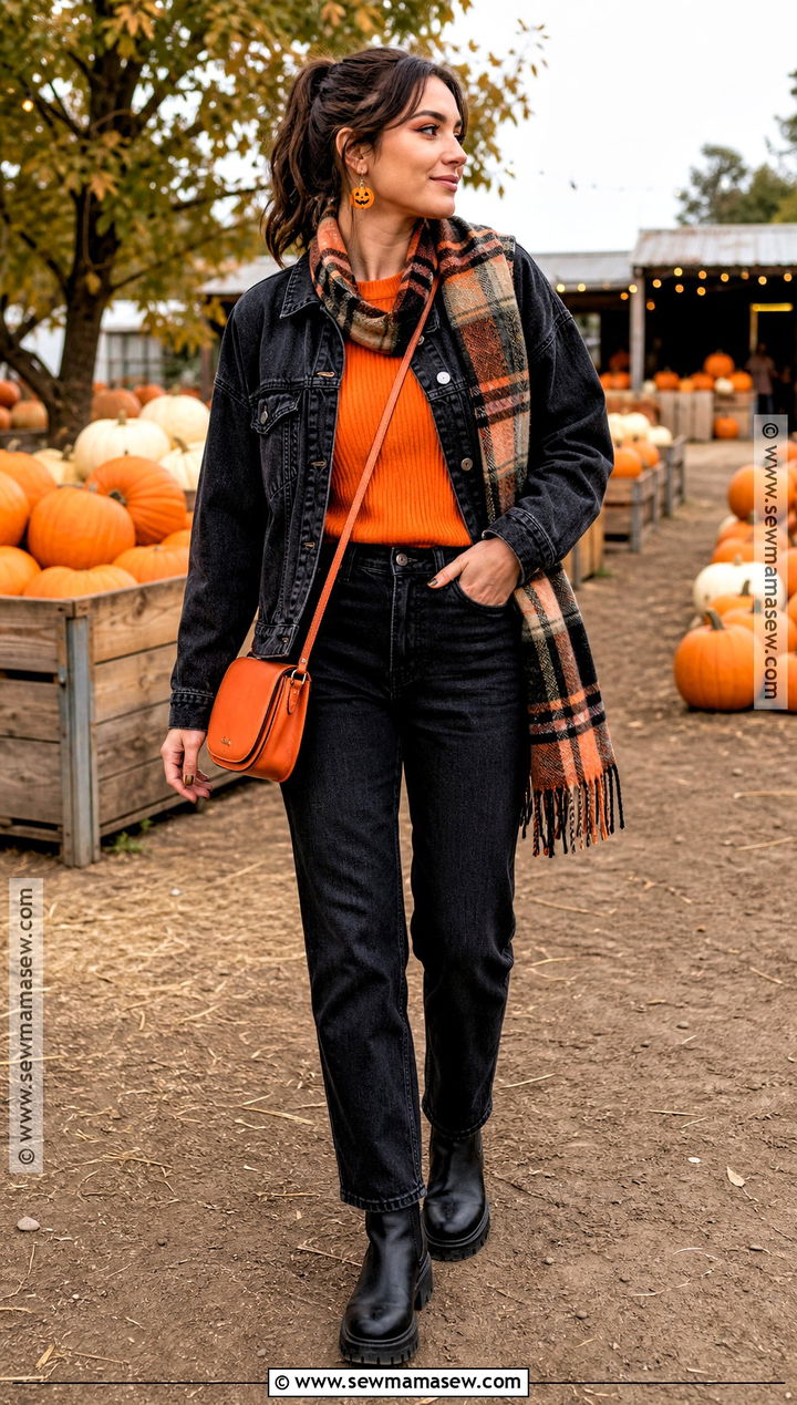 Black Denim Halloween Outfit - 30 Outfits For Halloween