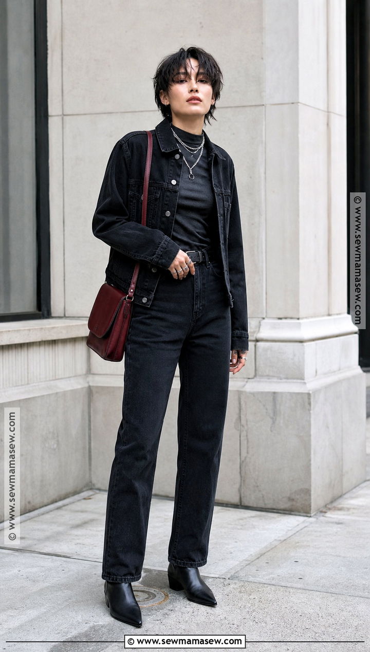 Black Denim Vampire Outfit - 30 vampire style outfits