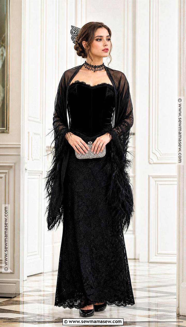 Black Dinner Gown Padme Costume - 30 padme star wars costumes