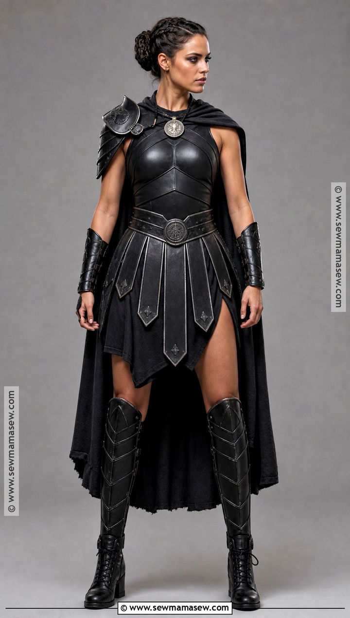 Black Gladiator Costume - 30 gladiator costume ideas