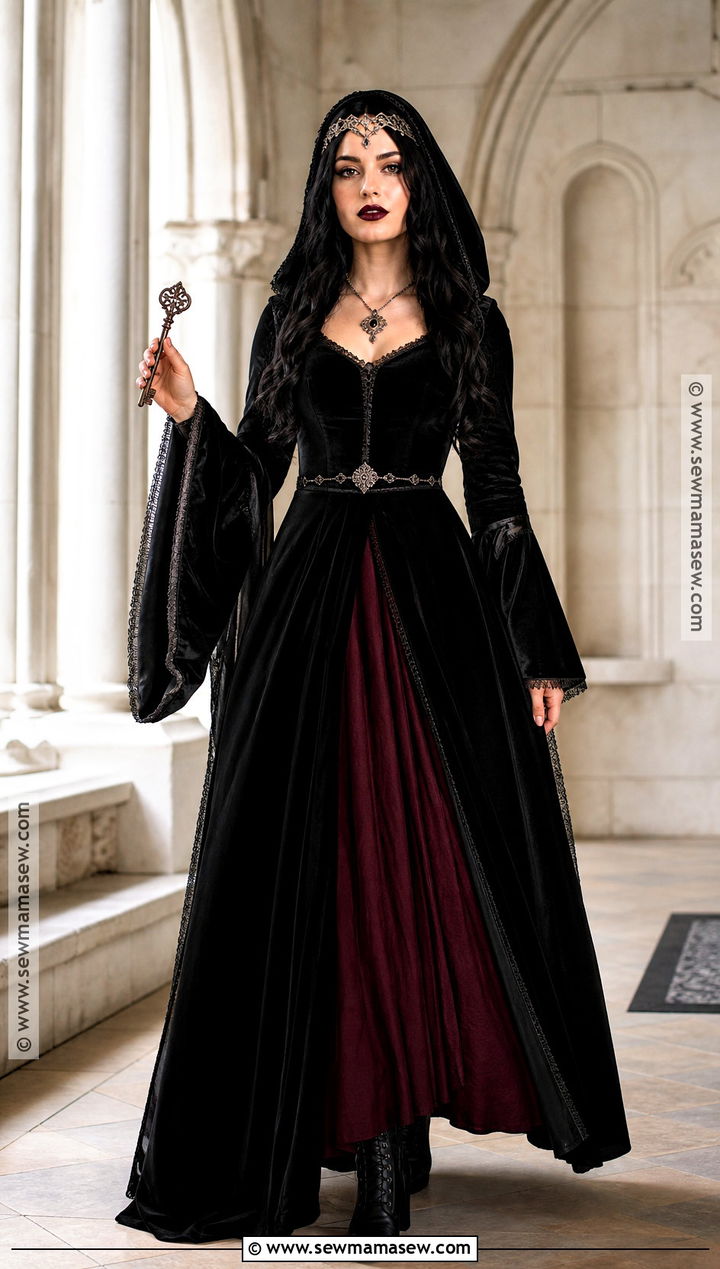 Black Gothic Medieval Princess Costume - 35 medieval princess costume ideas