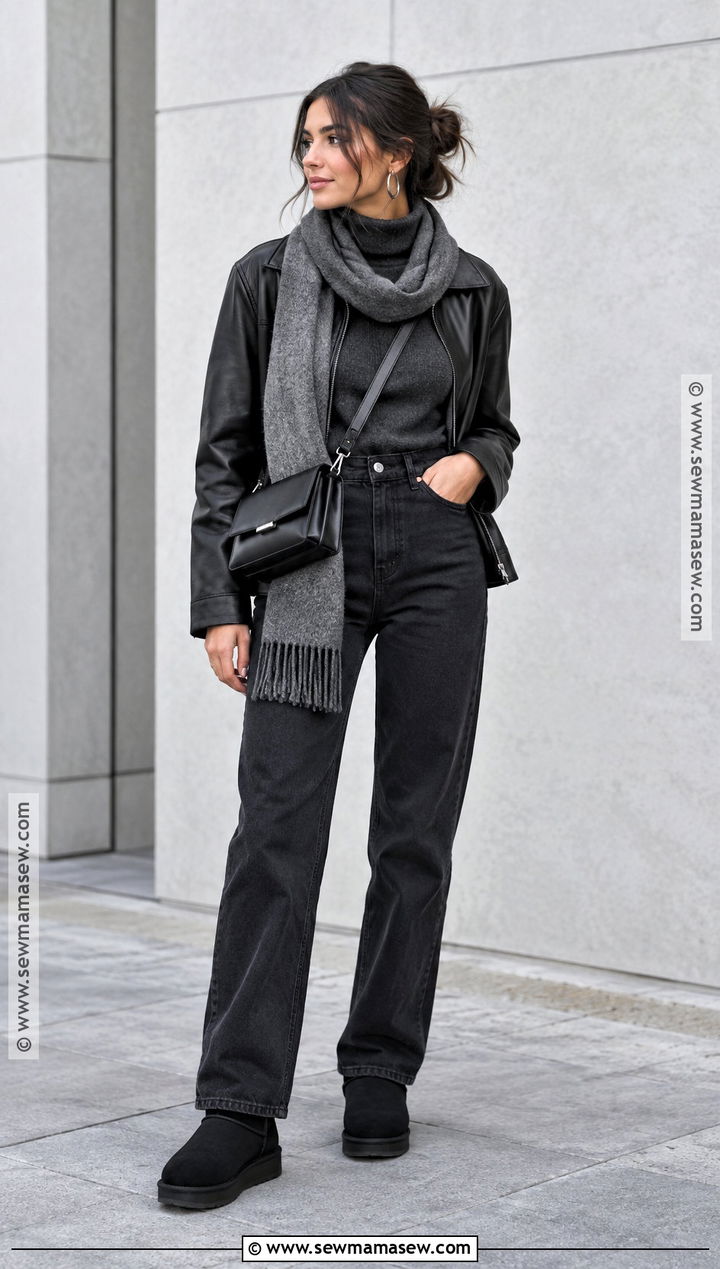 Black Jeans And Black Uggs Outfit - 20 Jeans And Uggs Outfit Fall