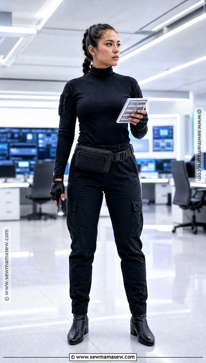 Black Jumpsuit Secret Agent Costume - 30 Secret Agent Costume Ideas