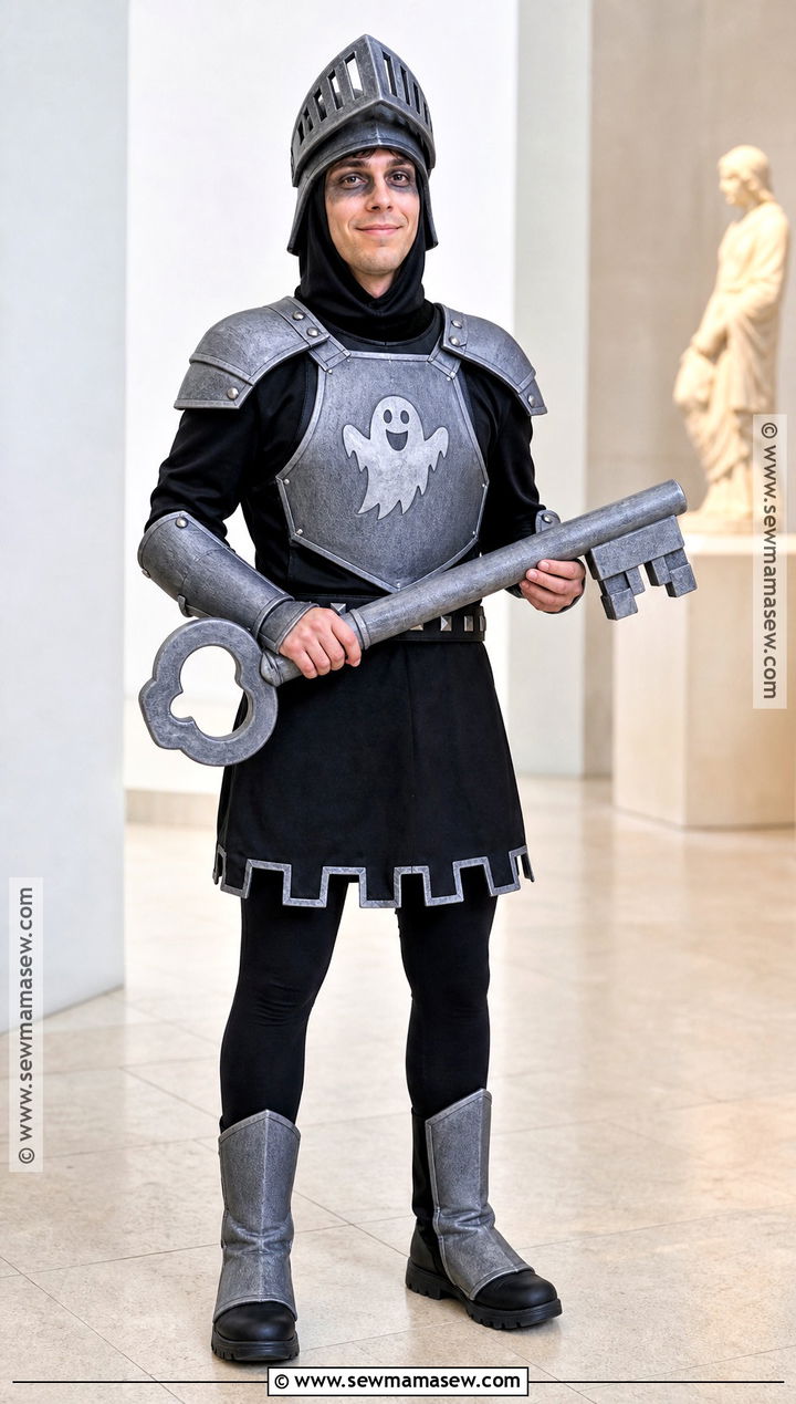 Black Knight Ghost Costume - 50 scooby doo costumes