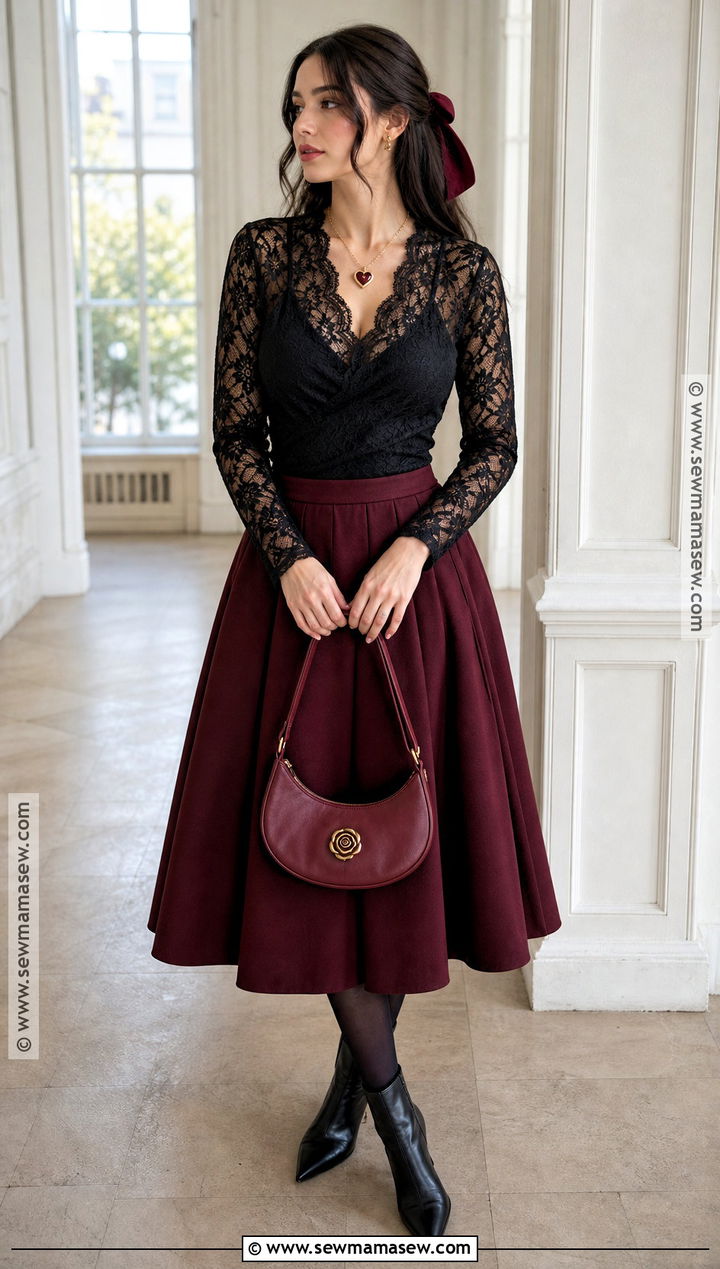Black Lace Love Witch Outfit - 30 love witch outfit ideas