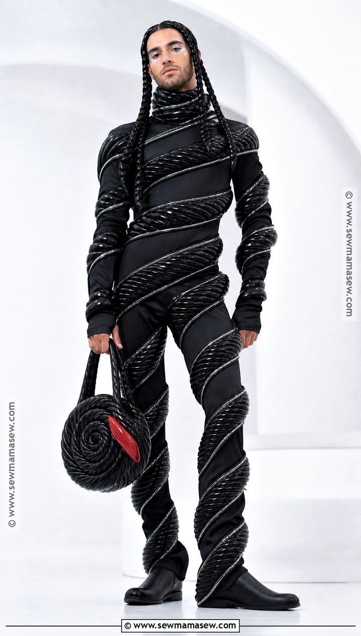 Black Licorice Twist Costume - 35 candy costume ideas