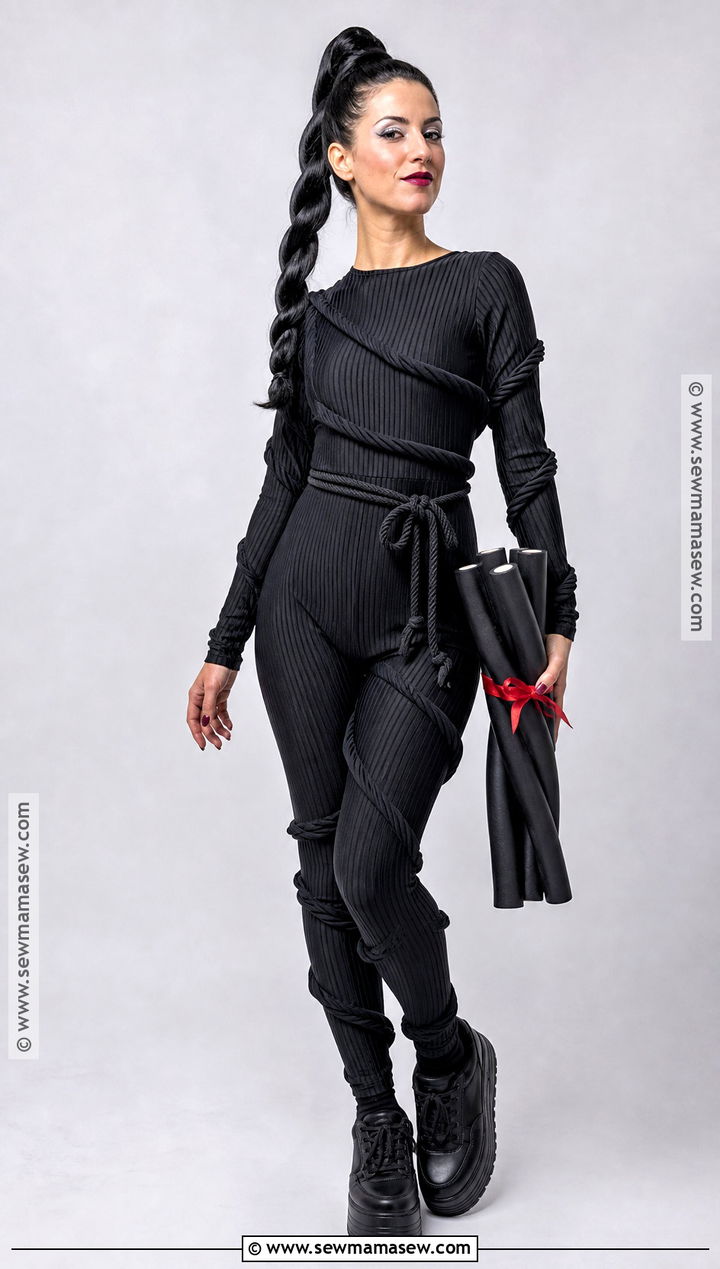 Black Licorice Twist Costume - 30 Candy Costume Ideas for Women