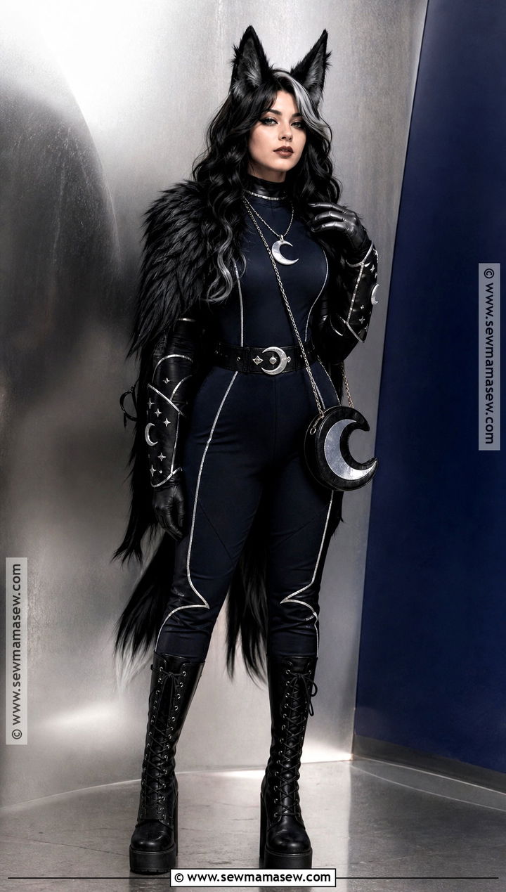 Black Moon Wolf Cosplay - 30 wolf cosplay ideas