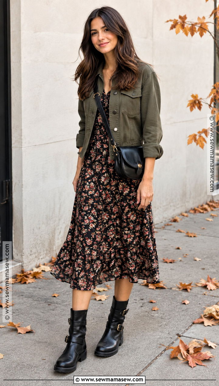 Black Moto Boots Outfit - 15 Affordable Fall Boot Shopping Ideas