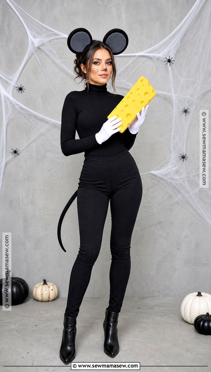 Black Mouse Costume - 35 mouse halloween costumes
