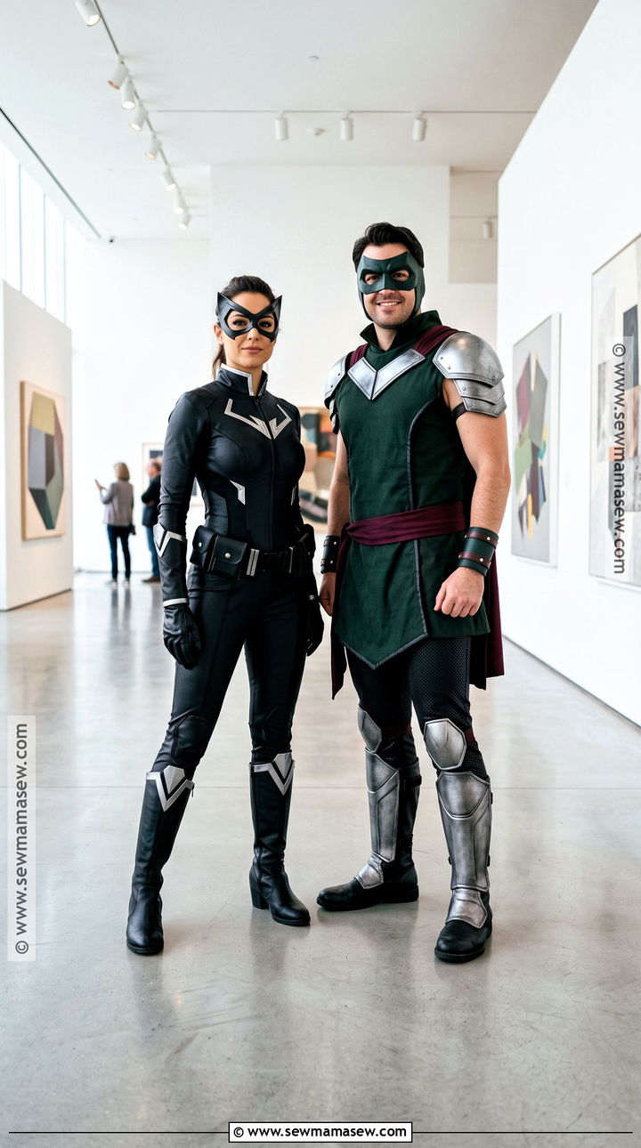 Black Panther And Nakia Couple Costume - 30 super hero couple costumes