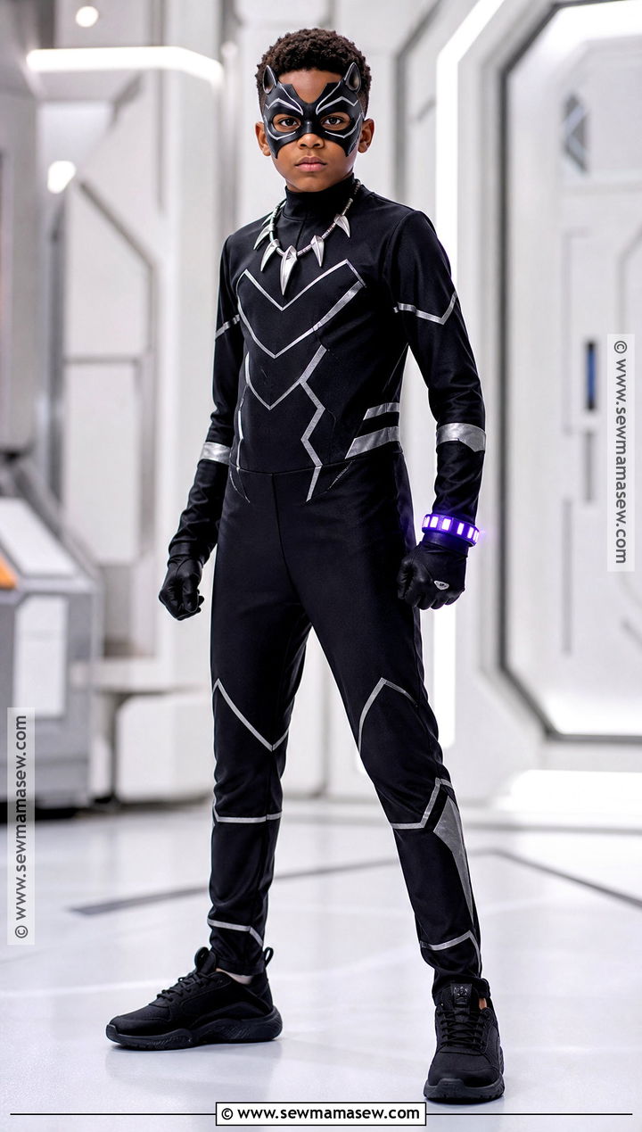 Black Panther Costume - 35 halloween costumes for boys
