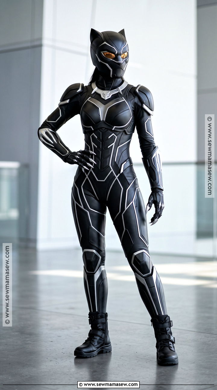 Black Panther Vibranium Armor Cosplay - 30 Cosplay Armor Ideas