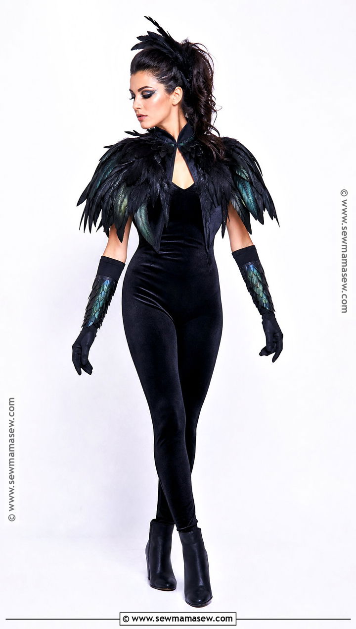 Black Raven Costume - 35 black costume ideas