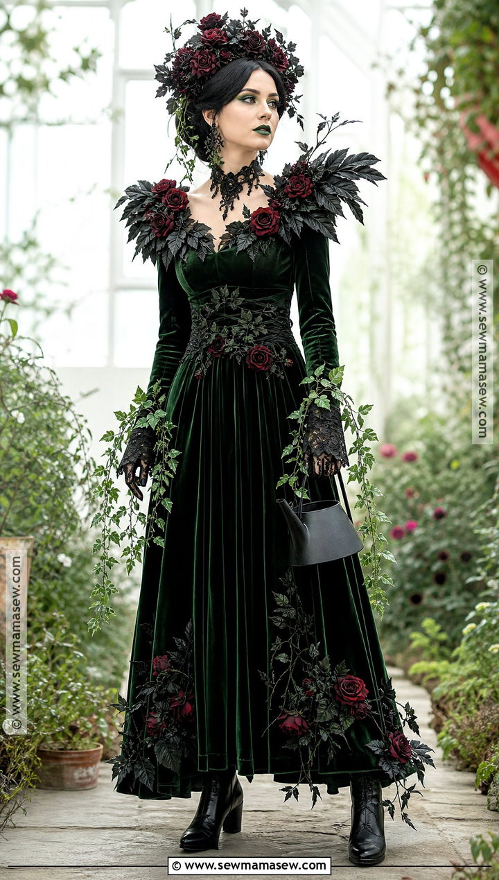 Black Rose Garden Costume - 35 Alternative Halloween Costumes