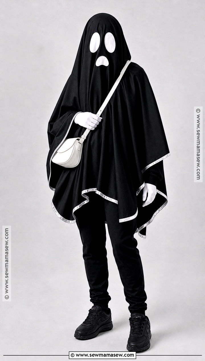 Black Sheet Ghost Costume - 30 Sheet Ghost Costume Ideas