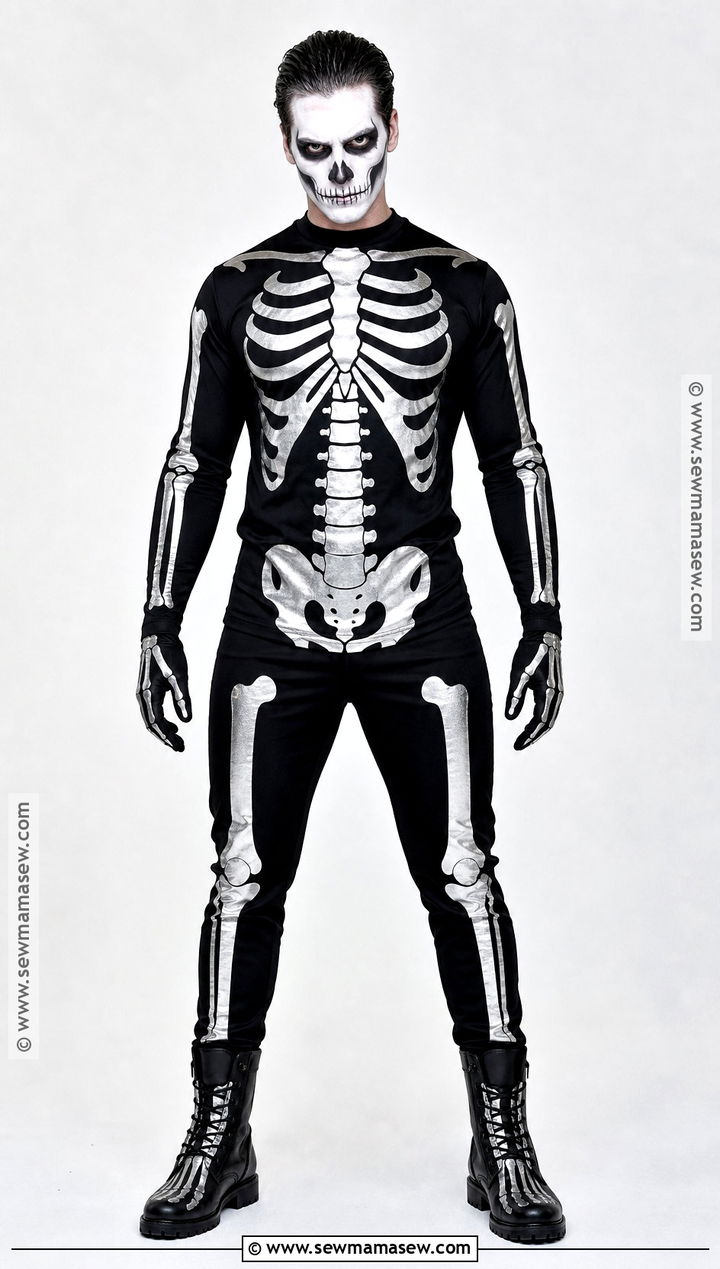 Black Skeleton Costume - 35 black costume ideas