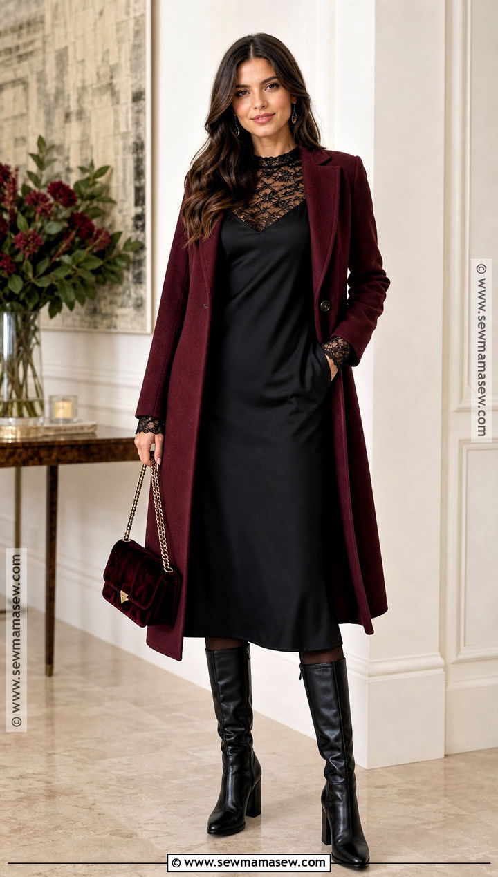 Black Slip Dress Vampire Aesthetic Outfit - 30 vampire aesthetic outfit ideas for women