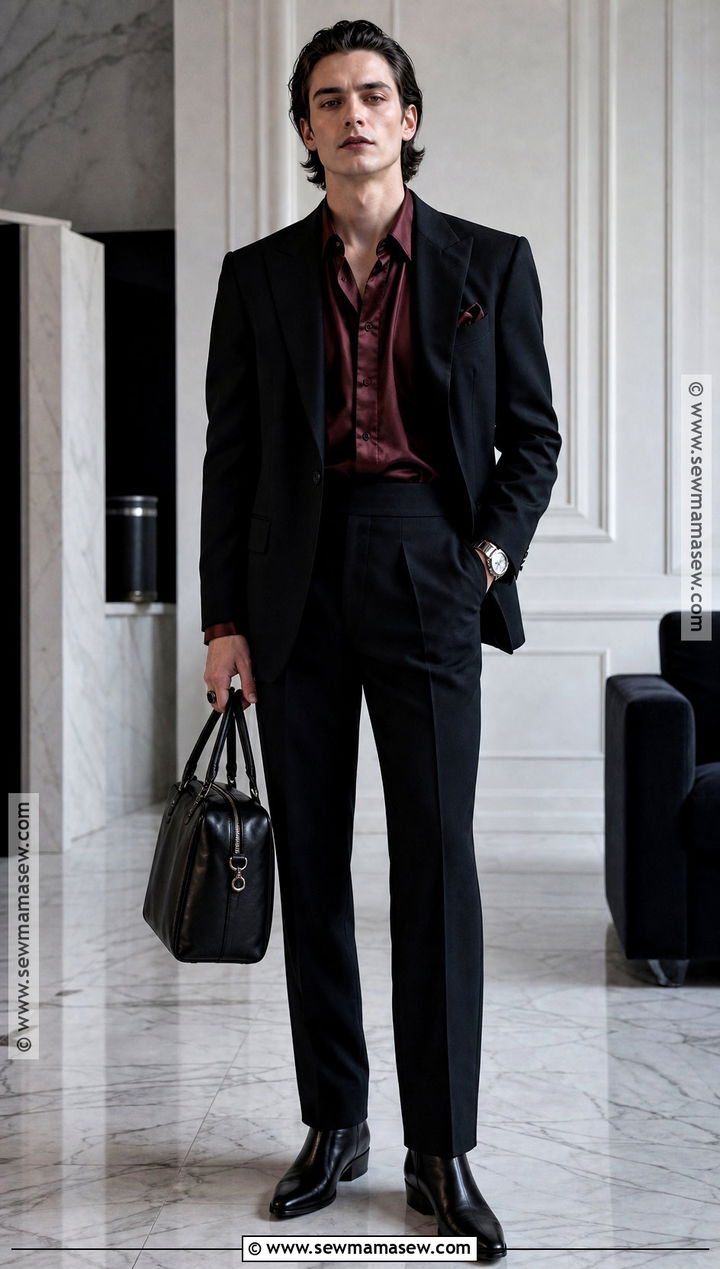 Black Suit Vampire Outfit - 35 vampire outfit ideas