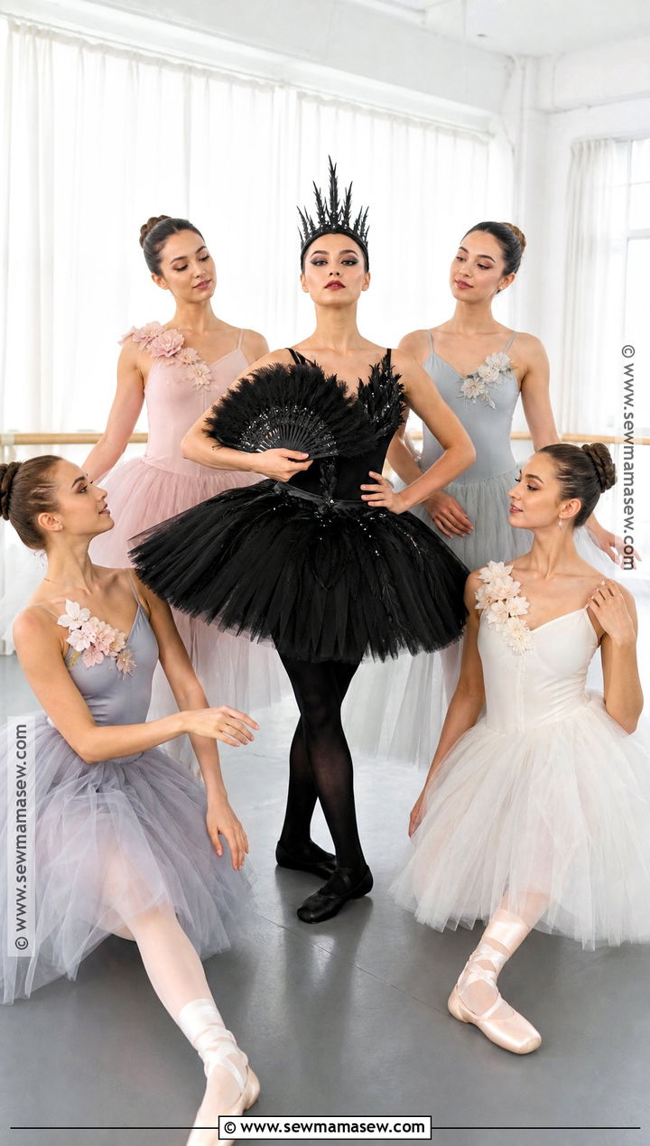 Black Swan And Ballet Dancer Group Costume - 50 black swan costume ideas