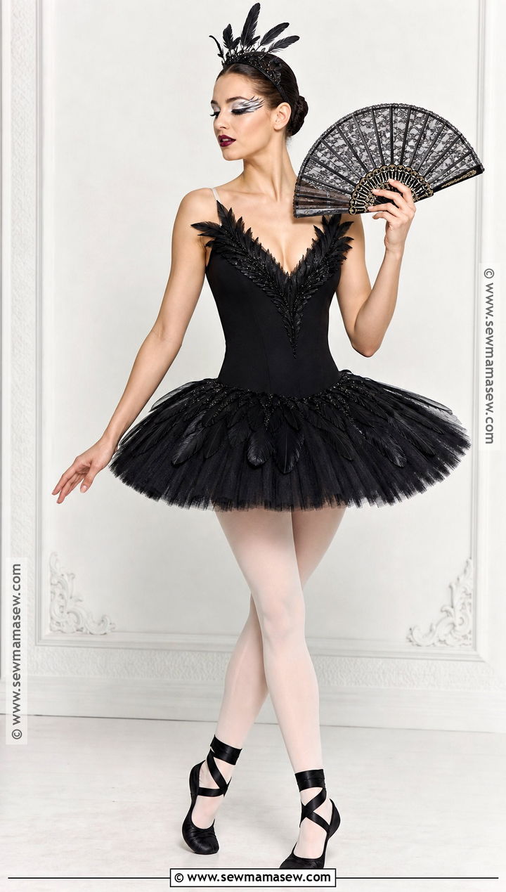 Black Swan Ballerina Costume - 30 ballet halloween costumes