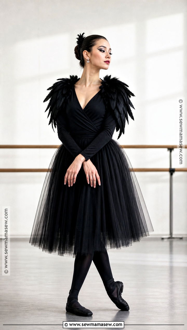 Black Swan Ballet Costume - 35 subtle halloween costumes