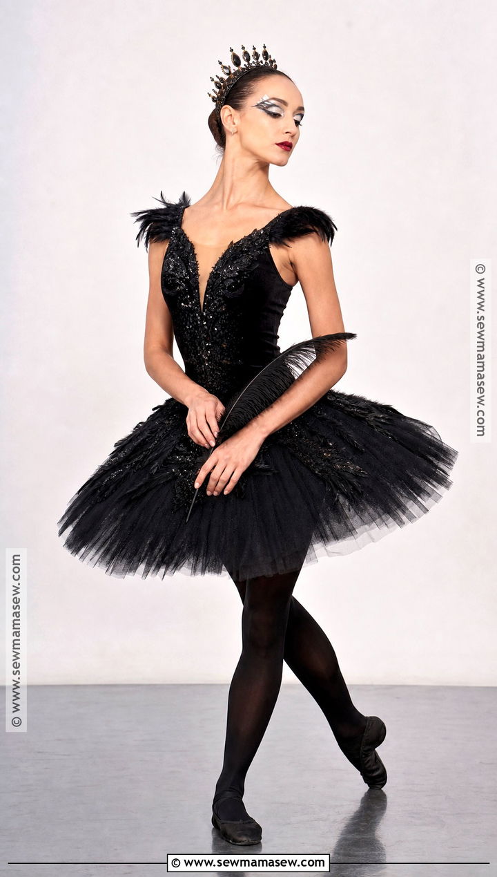 Black Swan Costume With Black Dress - 30 costumes with black dress